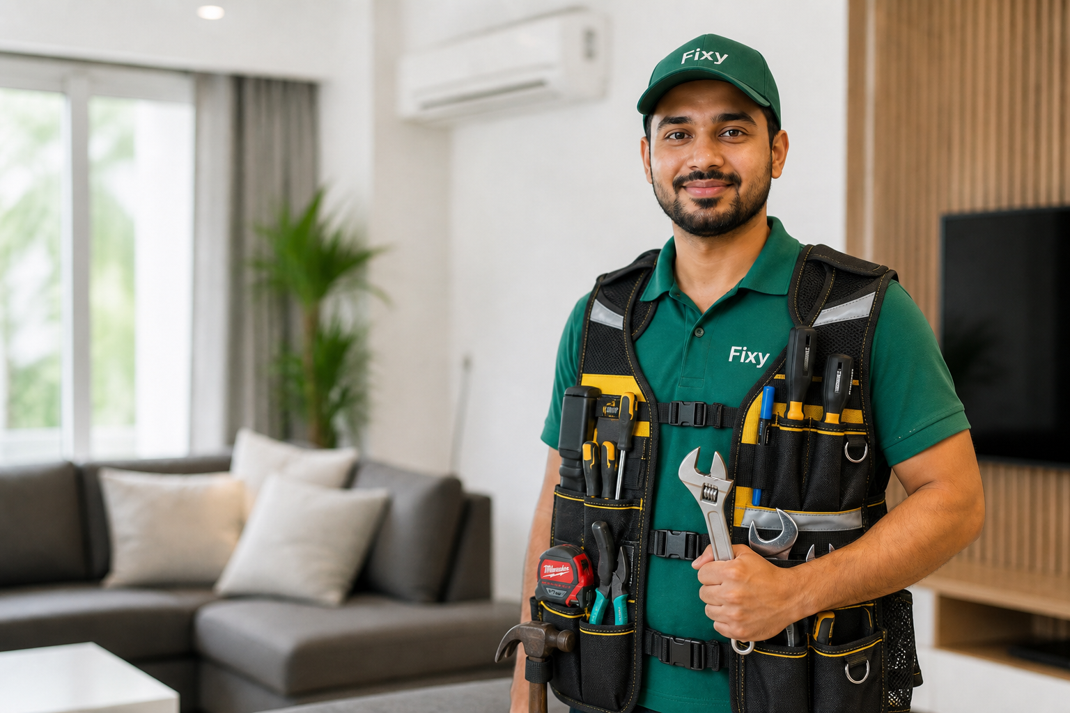 Pakistani Fixy professional ready to help with home services