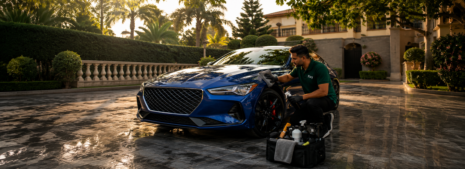 Car Detailing Luxury Sedan