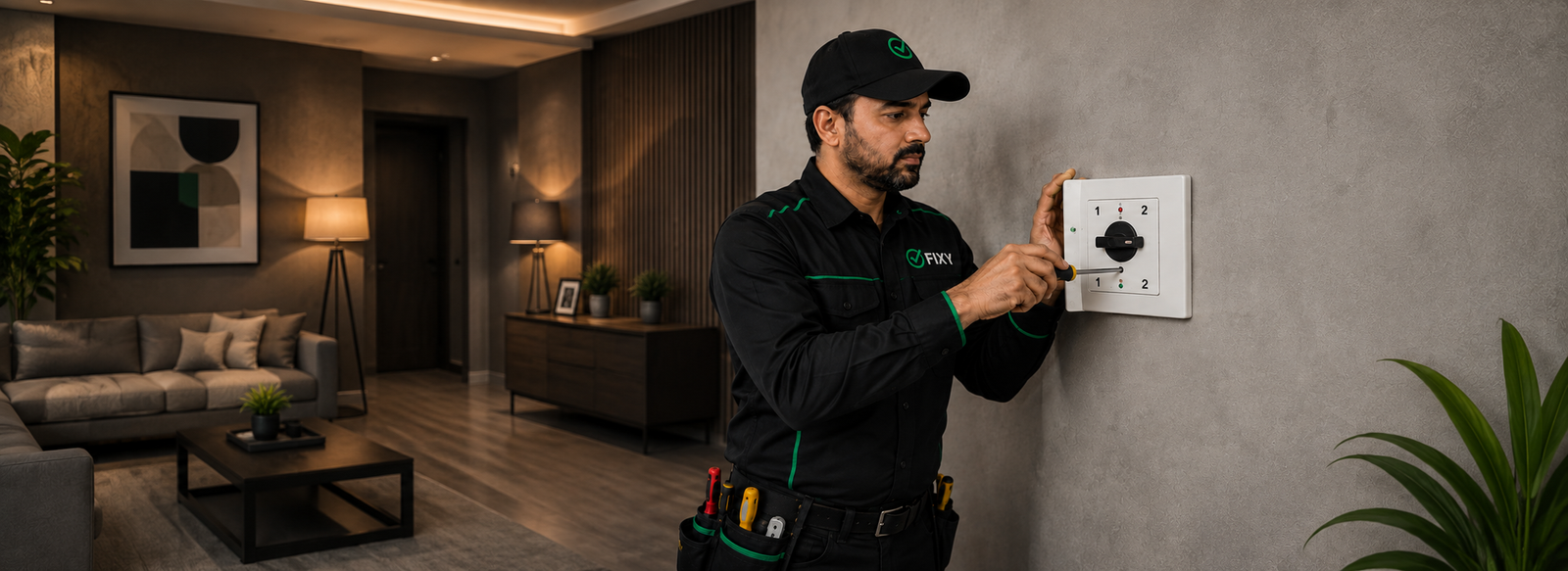 Change Over Switch Installation