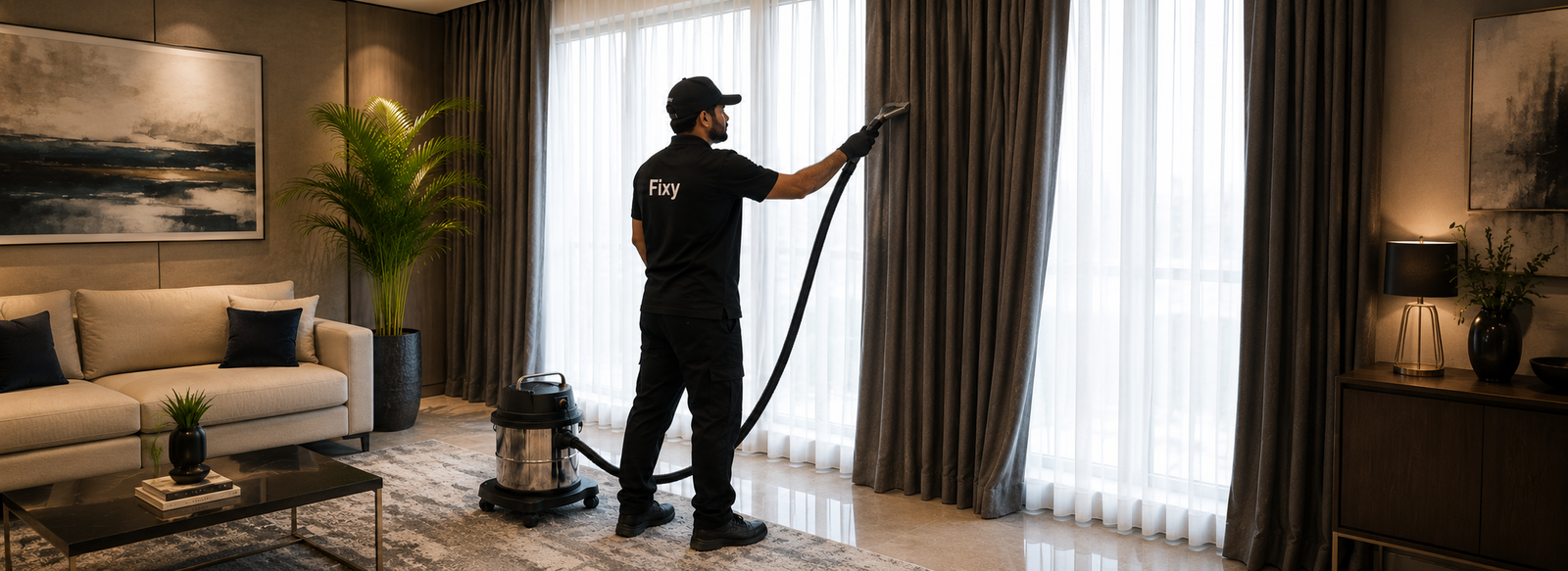 Curtain Cleaning Per Curtain (8/6 & 8/8 Feet)