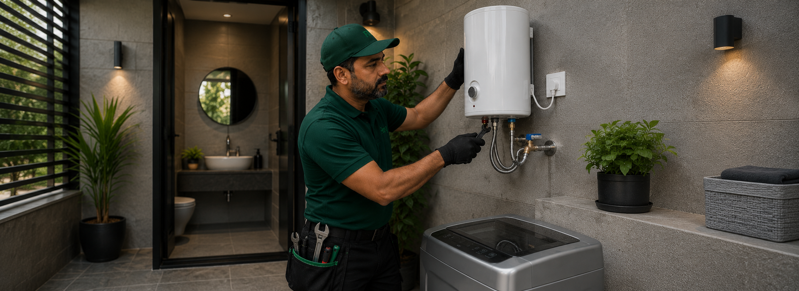 Instant Electric Geyser Installation