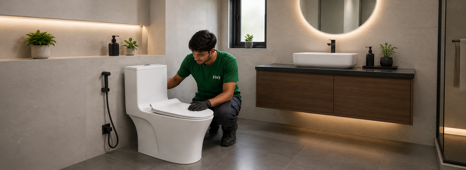 Commode Installation