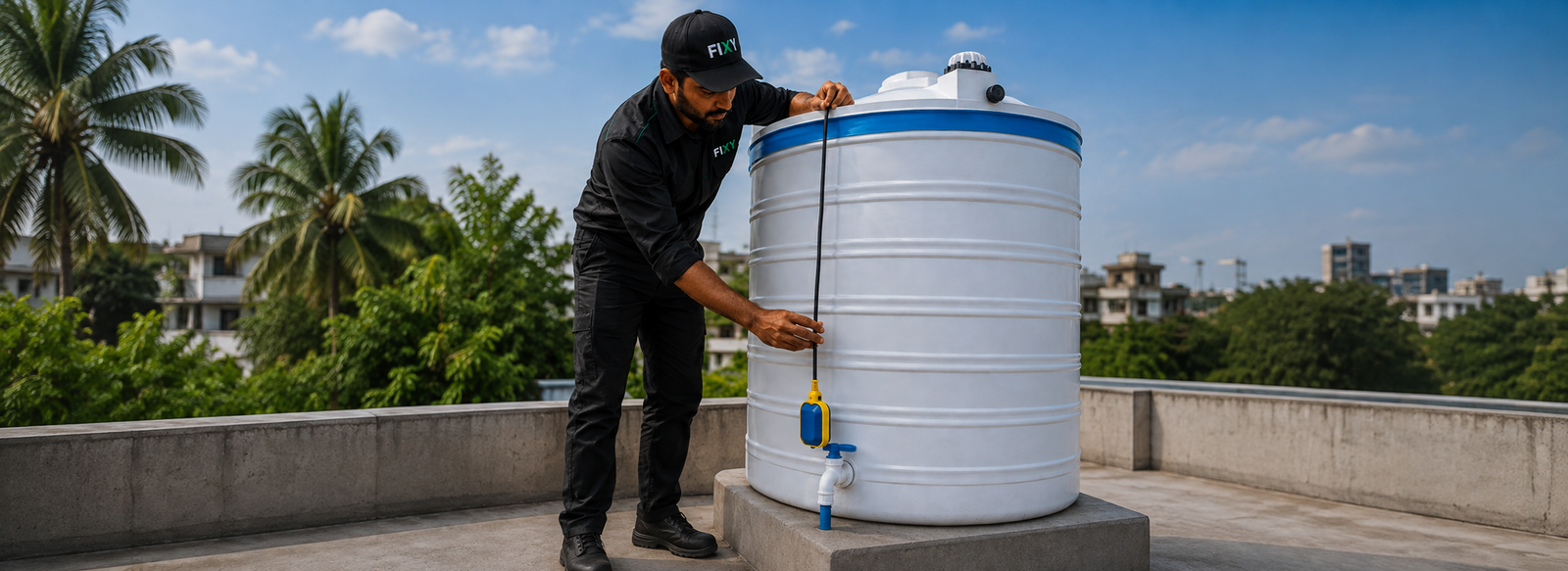 Water Tank Automatic Switch Installation