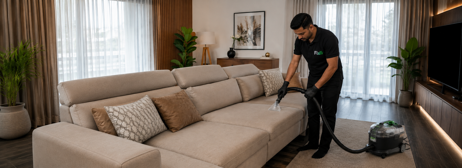 6 Seater Sofa Cleaning