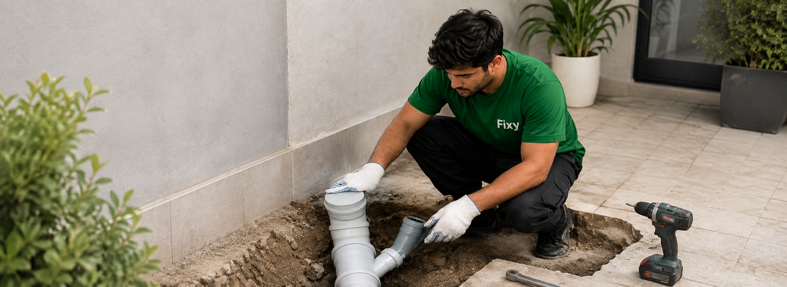 Drain Pipe Installation