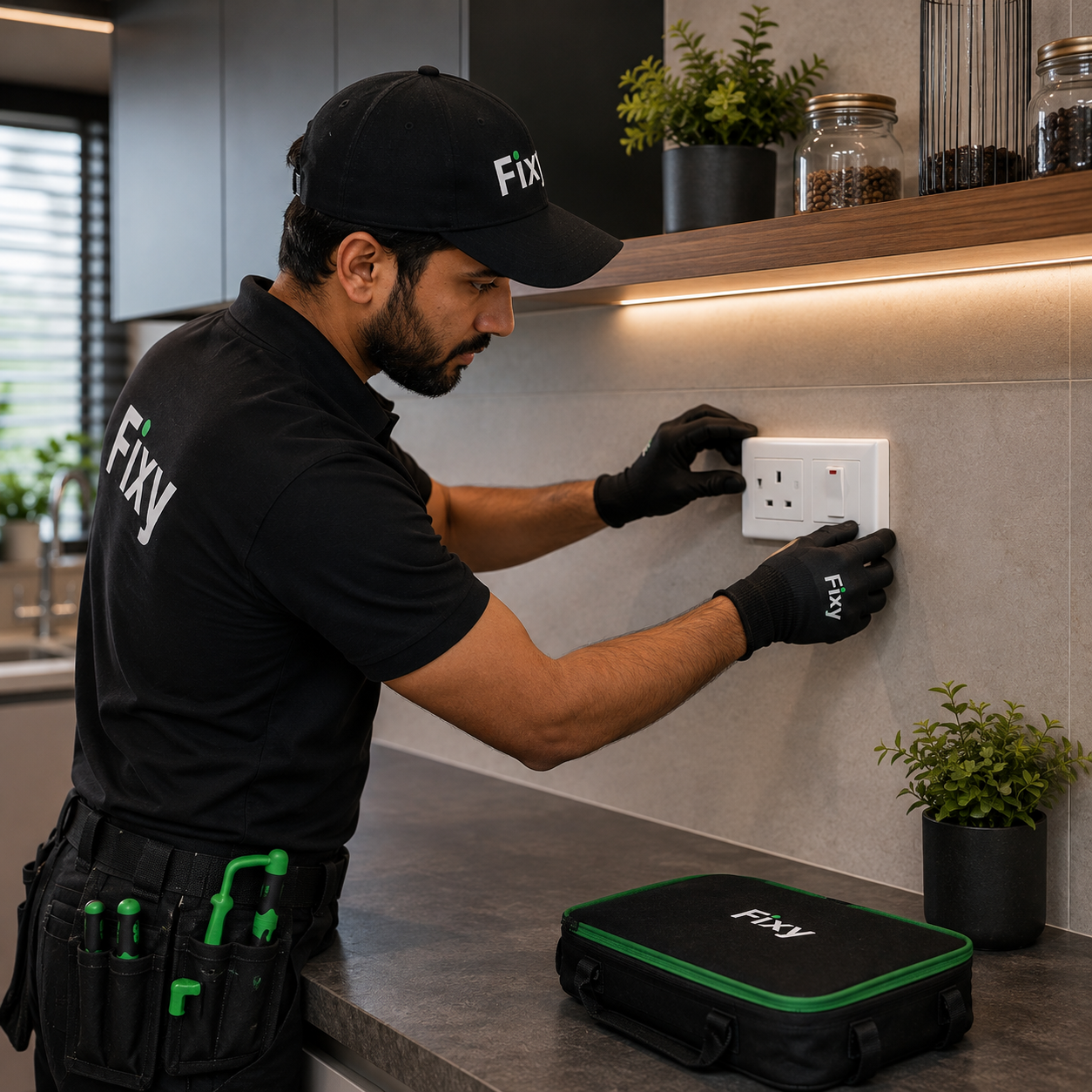 Power Plug Installation (Without Wiring)