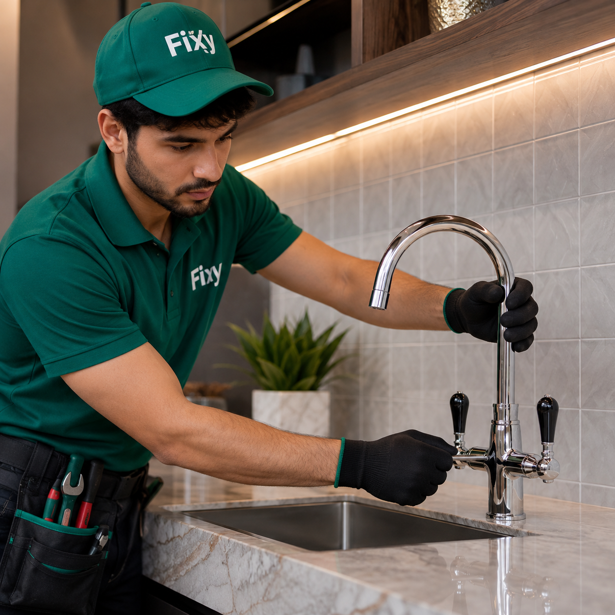 Mixer Tap Installation