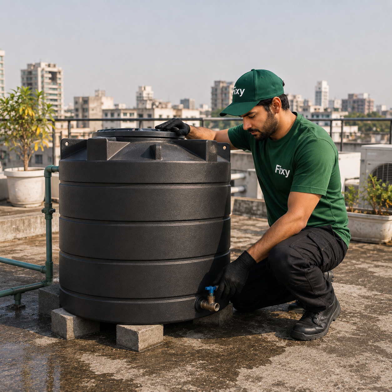 Water Tank Installation