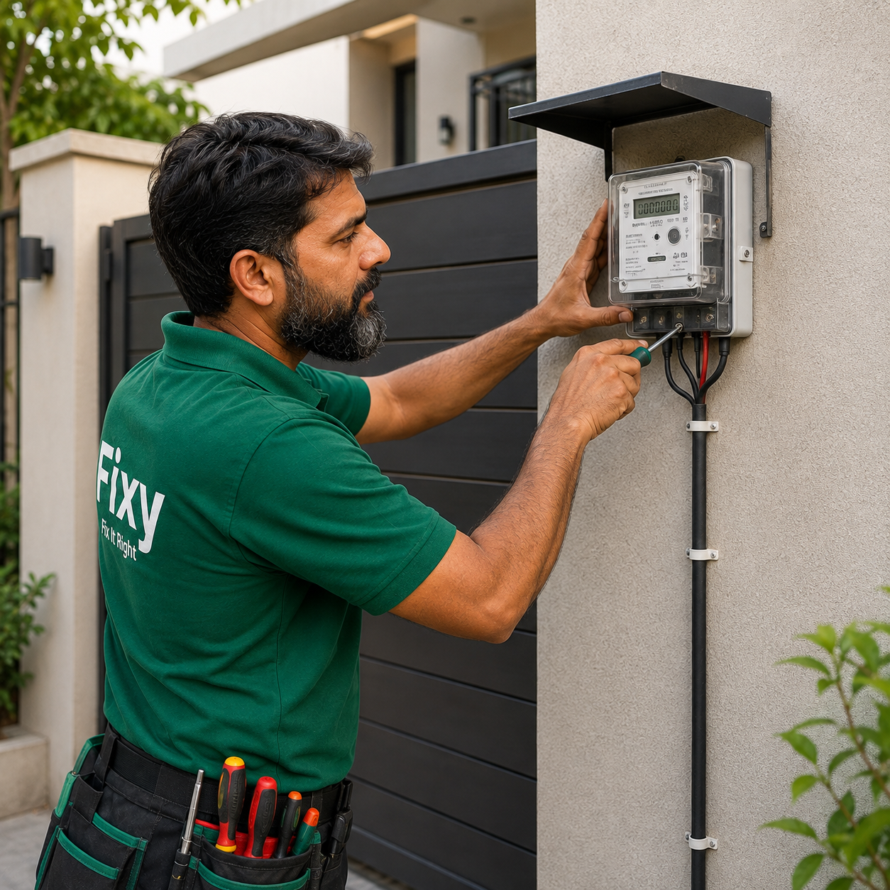 Sub-Meter Installation