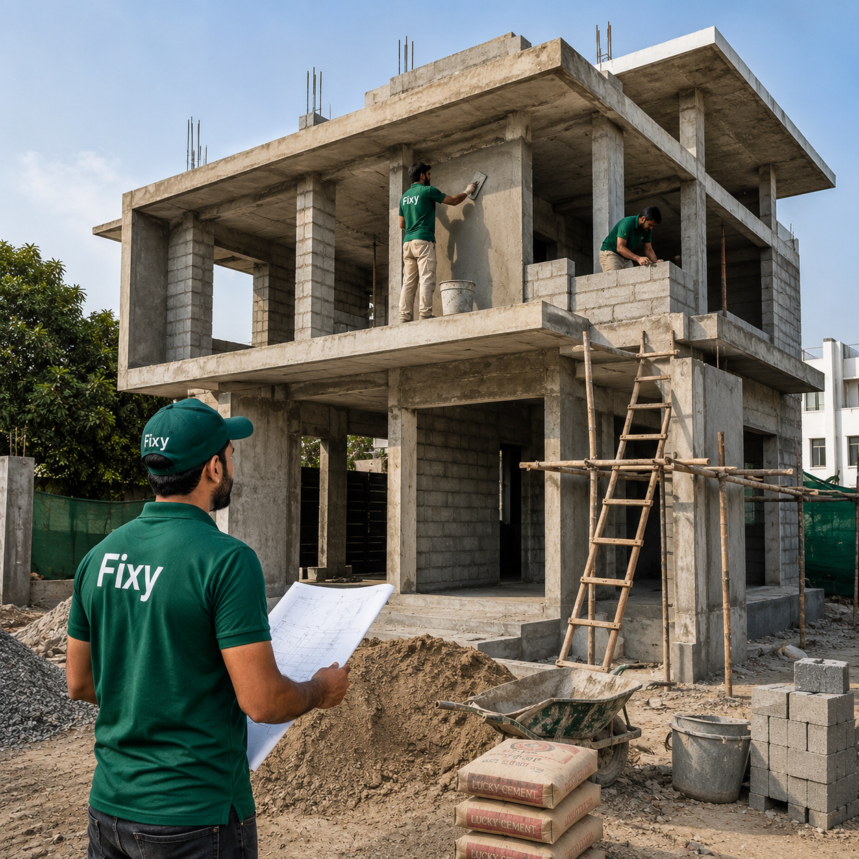 Gray Structure Paint