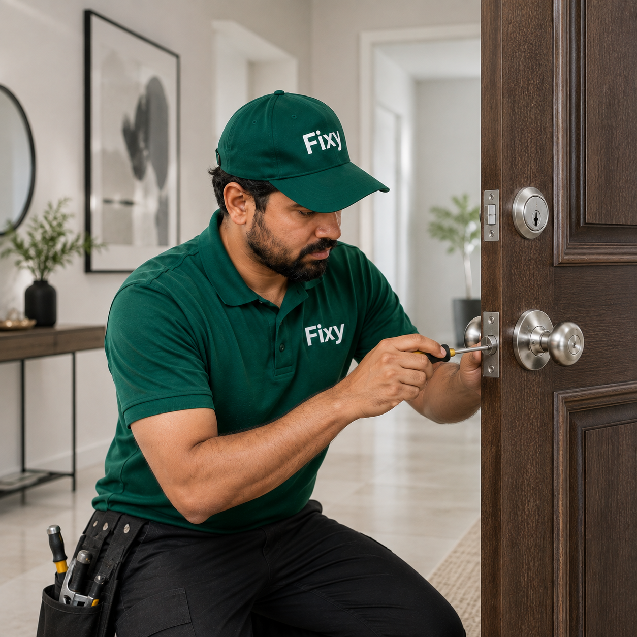 Door Lock Installation