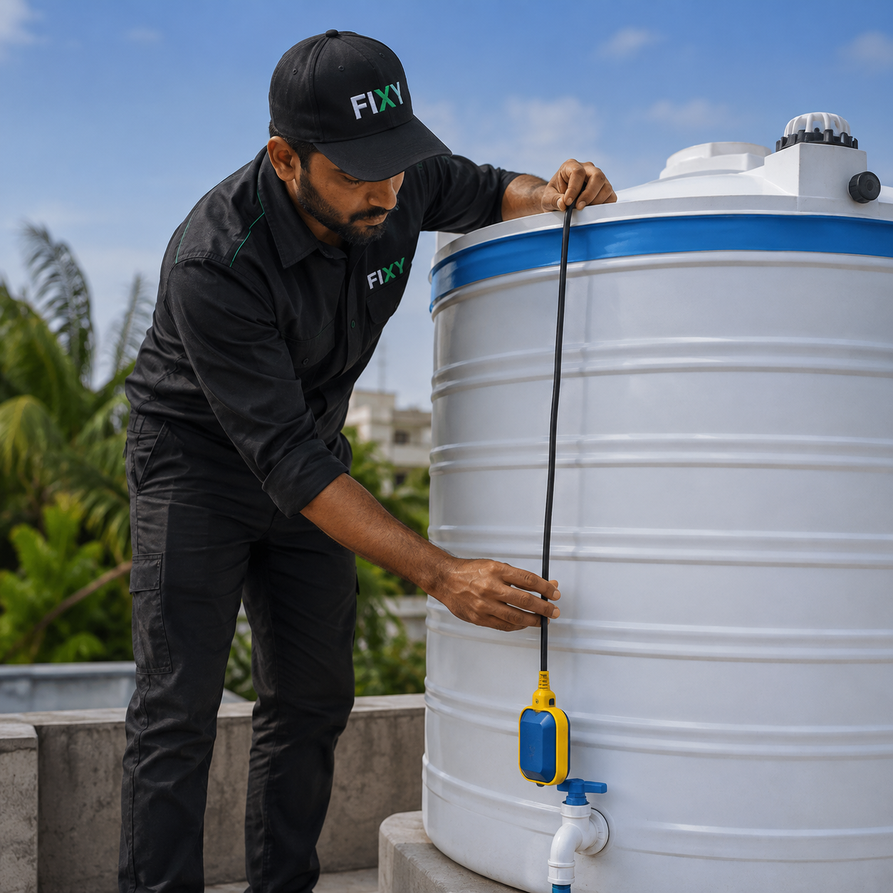 Water Tank Automatic Switch Installation