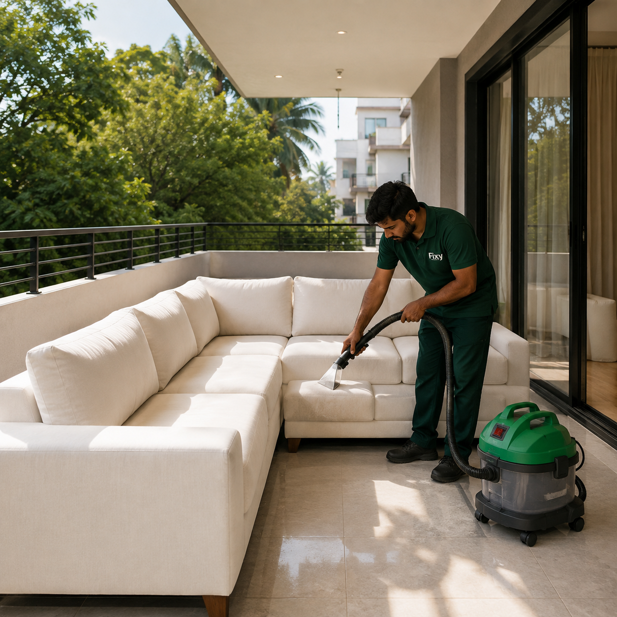 7 Seater Sofa Cleaning