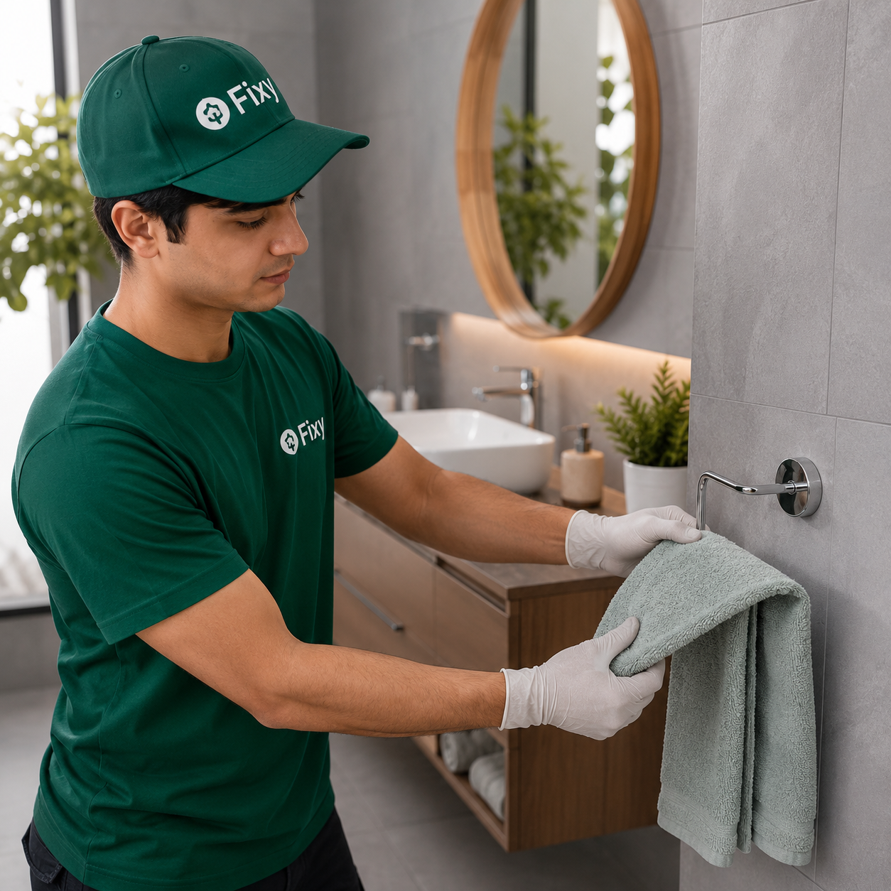 Washroom Accessory Installation