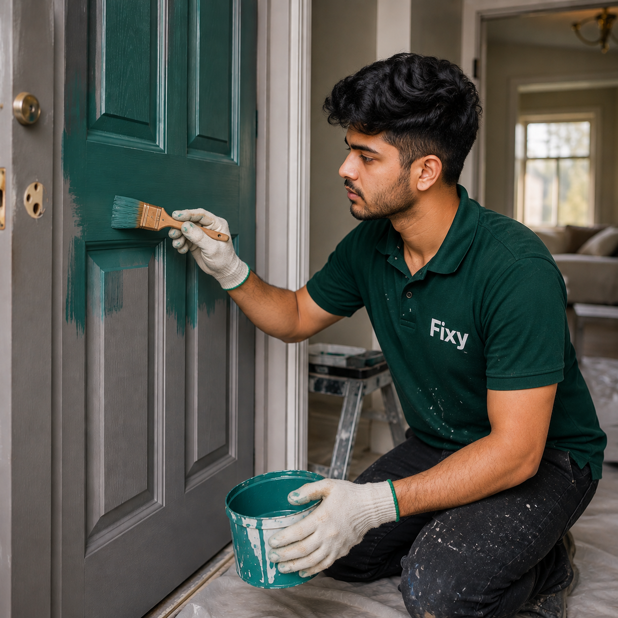 Wooden Door Paint