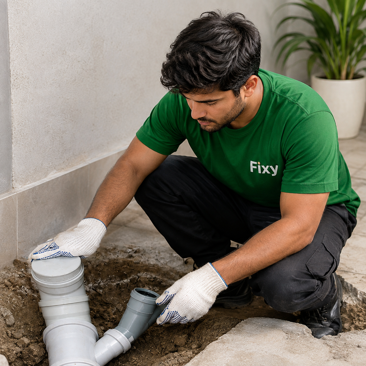 Drain Pipe Installation
