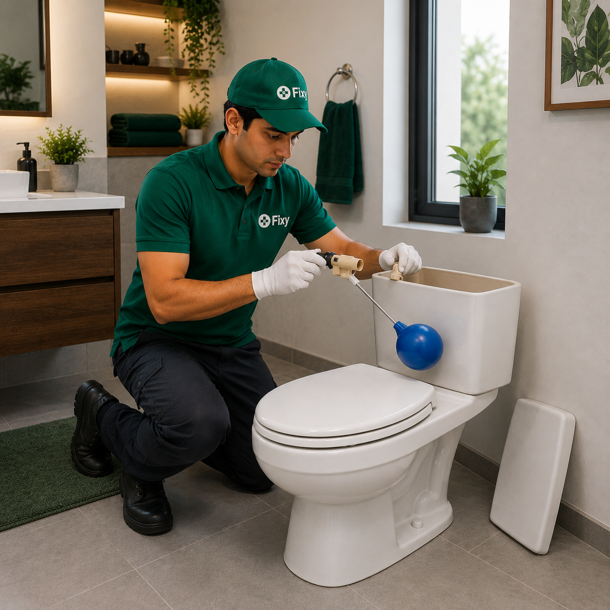 Commode Tank Machine Replacement