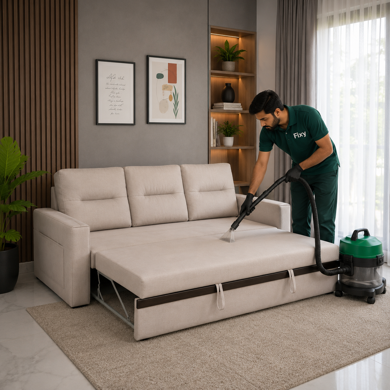 Sofa Cum Bed Cleaning