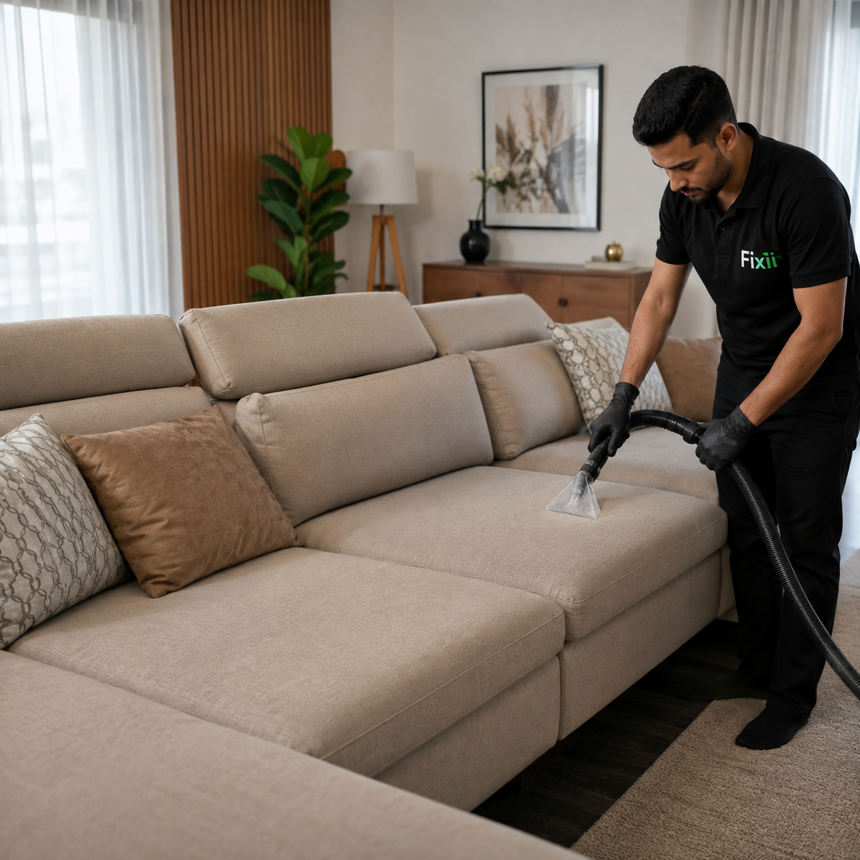 6 Seater Sofa Cleaning