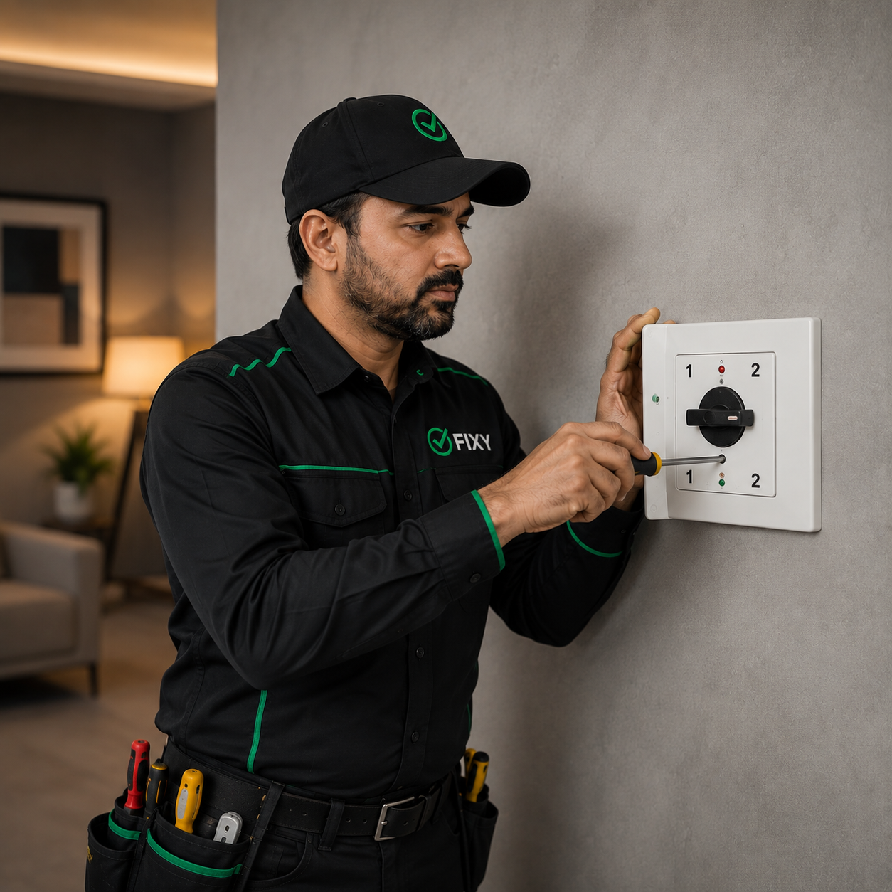 Change Over Switch Installation