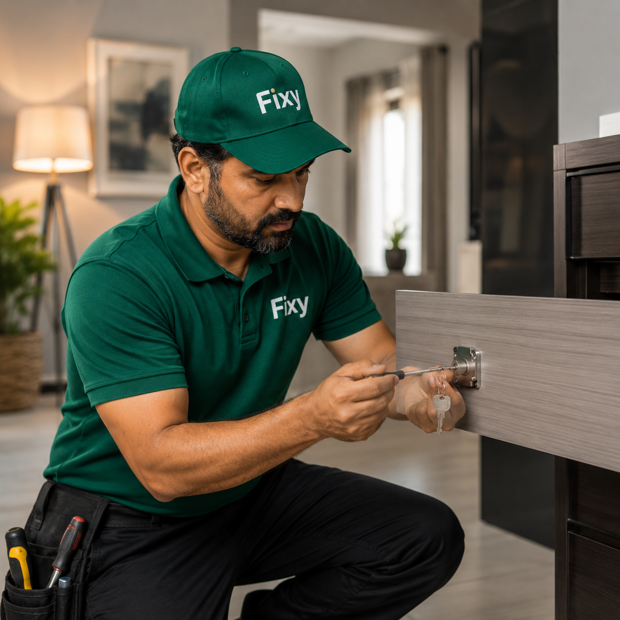 Drawer Lock Installation