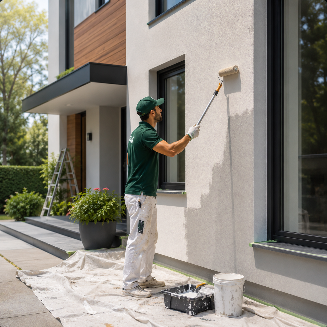 House Paint Outdoor Area