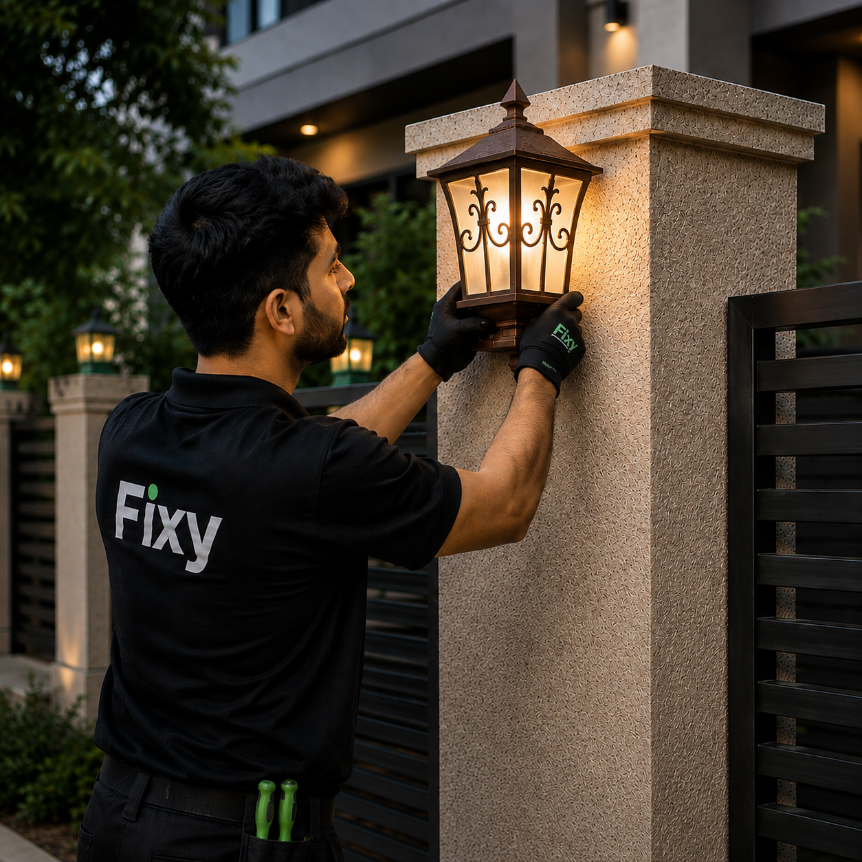 Door Pillar Lights